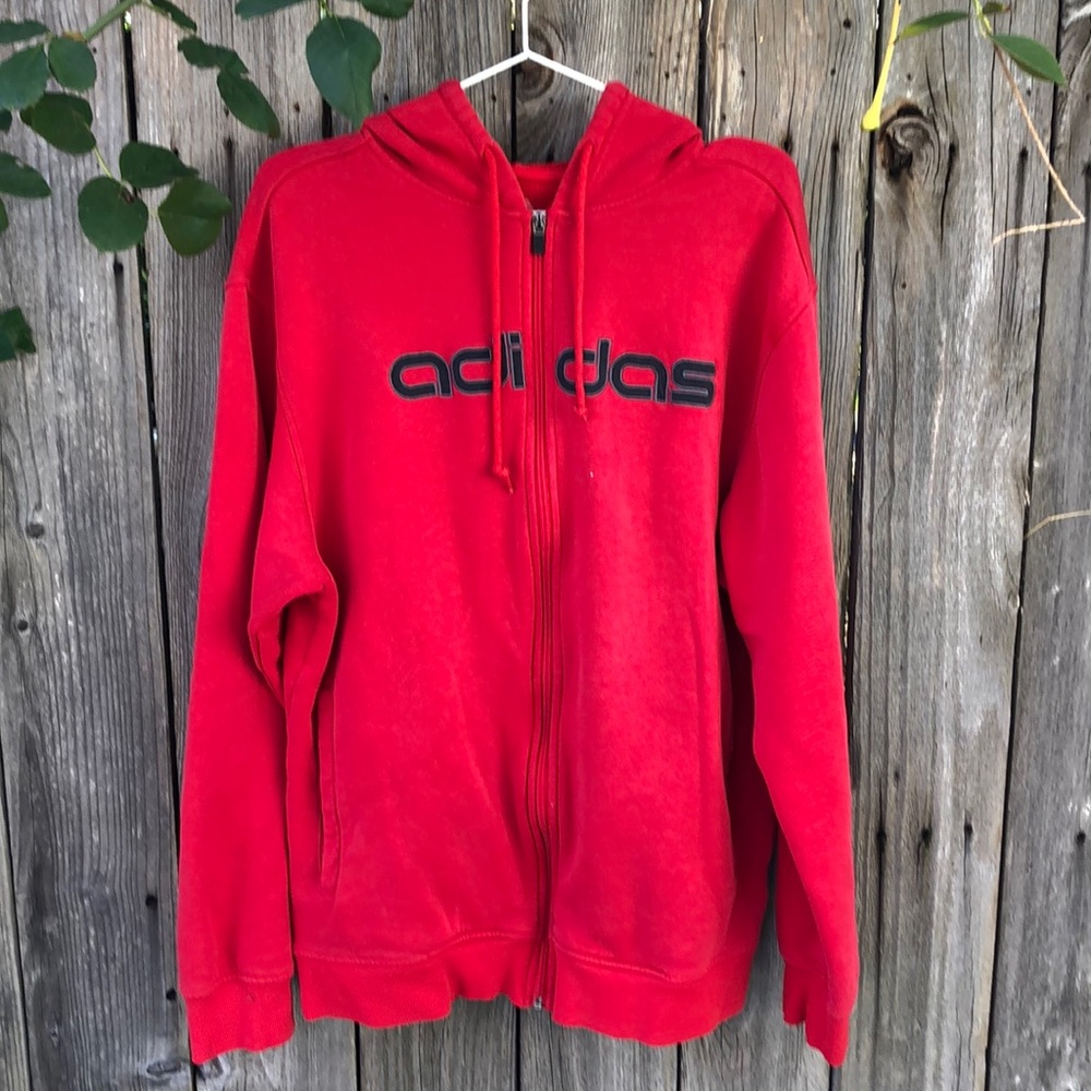Adidas zip up hoodie